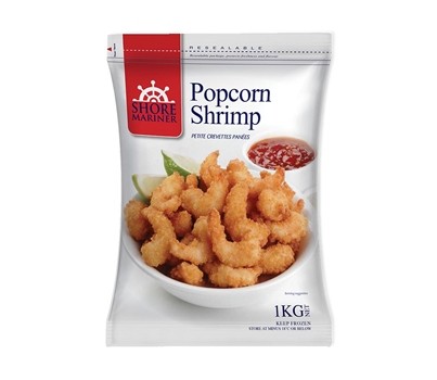 SHRIMP POPCORN 60/90 1KG (SHORE MARINER 3711) [FZN]