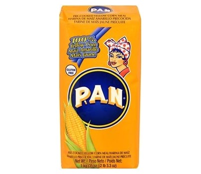 CORN FLOUR MAIZE MEAL "YELLOW" (ORANGE BAG) 1KG (PAN)