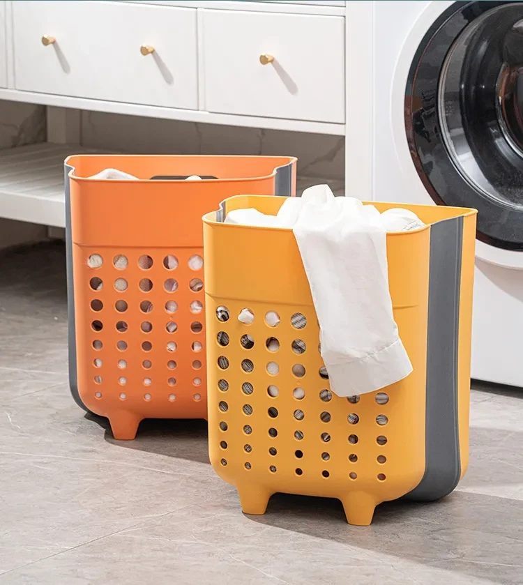 Wall-mounted Folding Laundry Basket Large Size