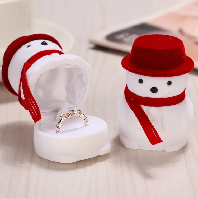 Christmas Ring Box Jewelry Box Gift Packaging Box