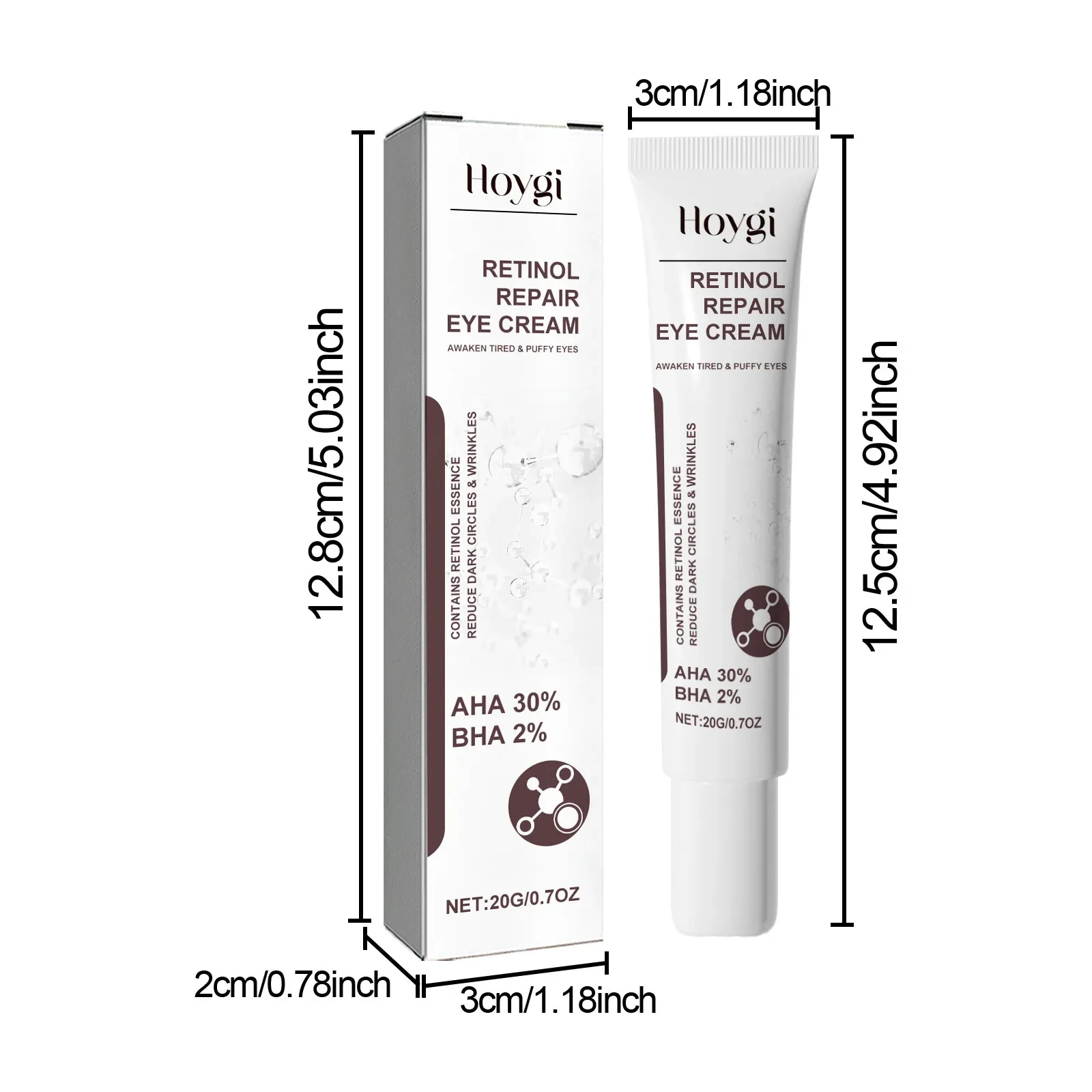 Retinol Eye Cream Moisturizing Application