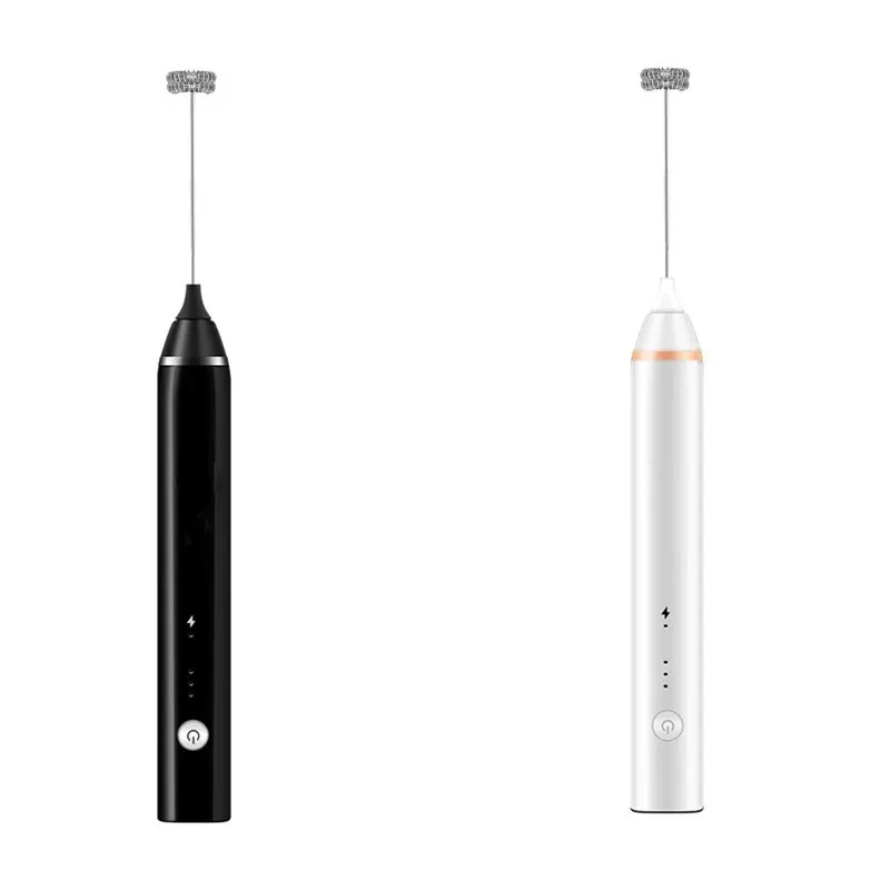 Household Hand-held Blender With Rechargeable Battery Milk Shaker