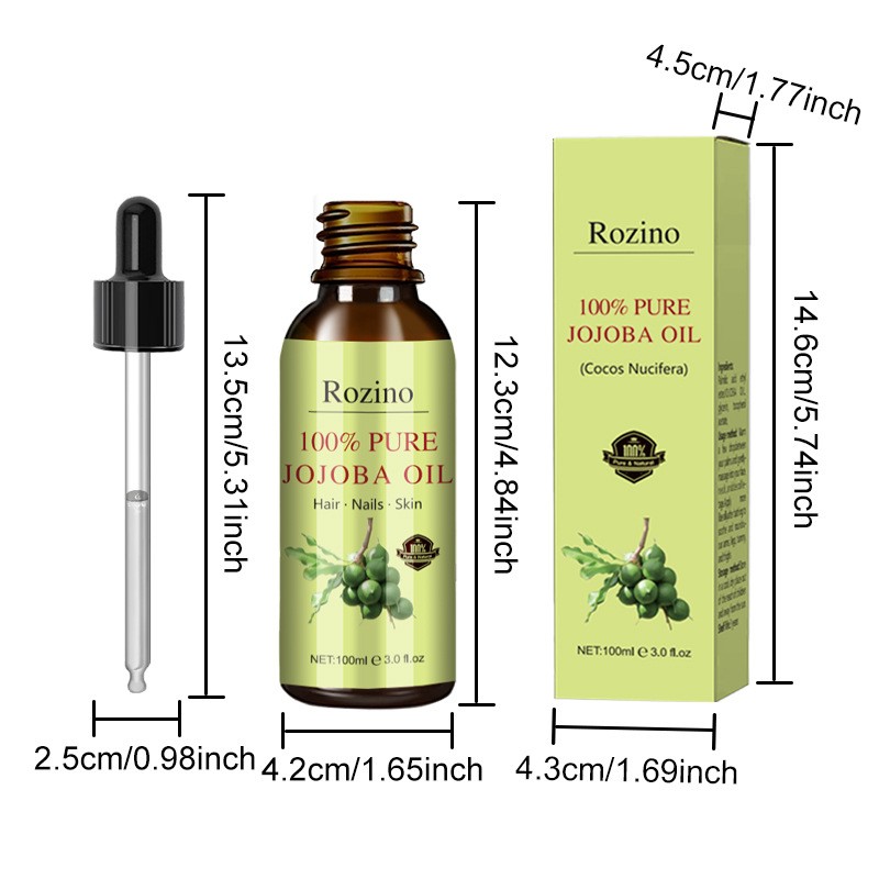 ROZINO Pure Jojoba Oil