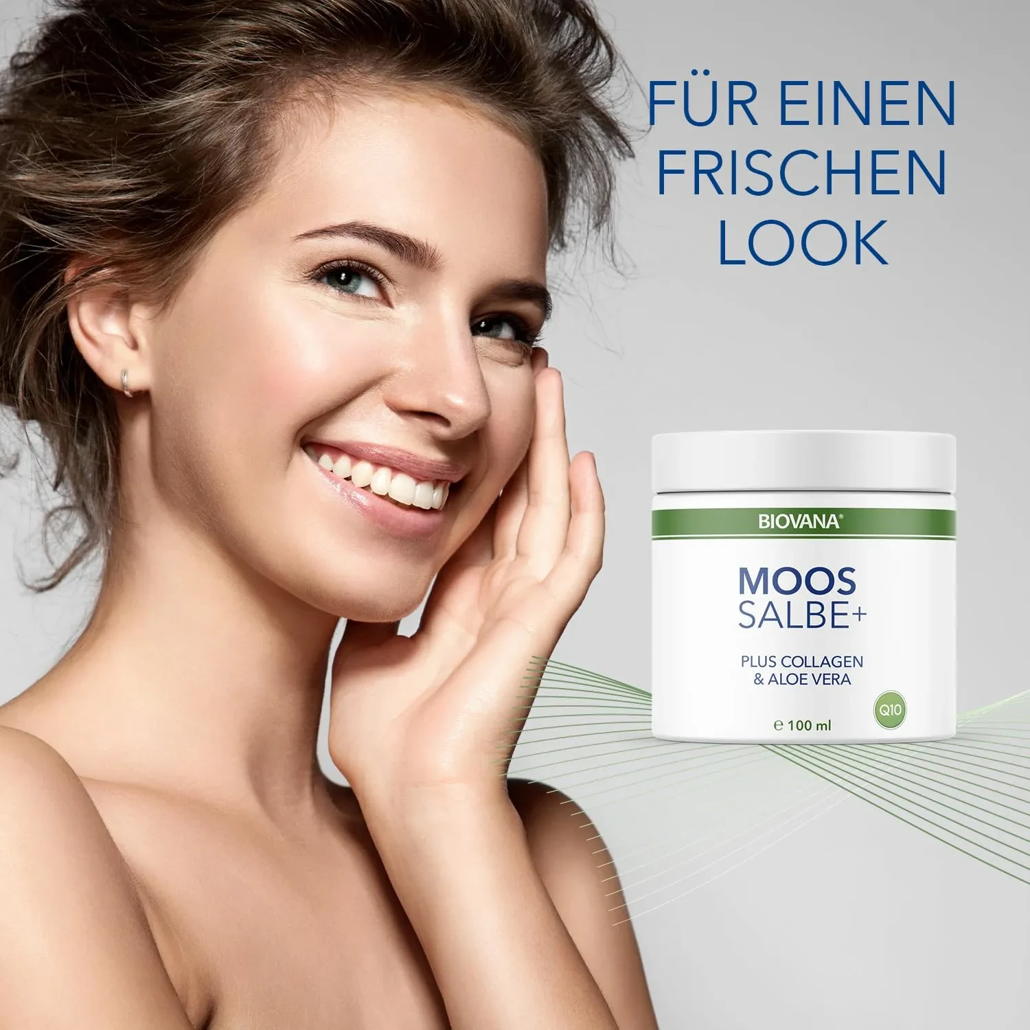 BIOVANA Moos Salbe+ Collagen and Aloe Vera
