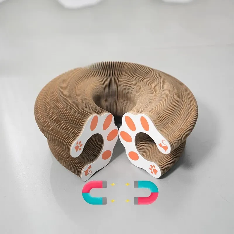 Cat Accordion Cat Toy Kitty Kurlz Cat Toy Ball Scratch Pad Magic Organ Cat Scratching Board Cat Scratcher