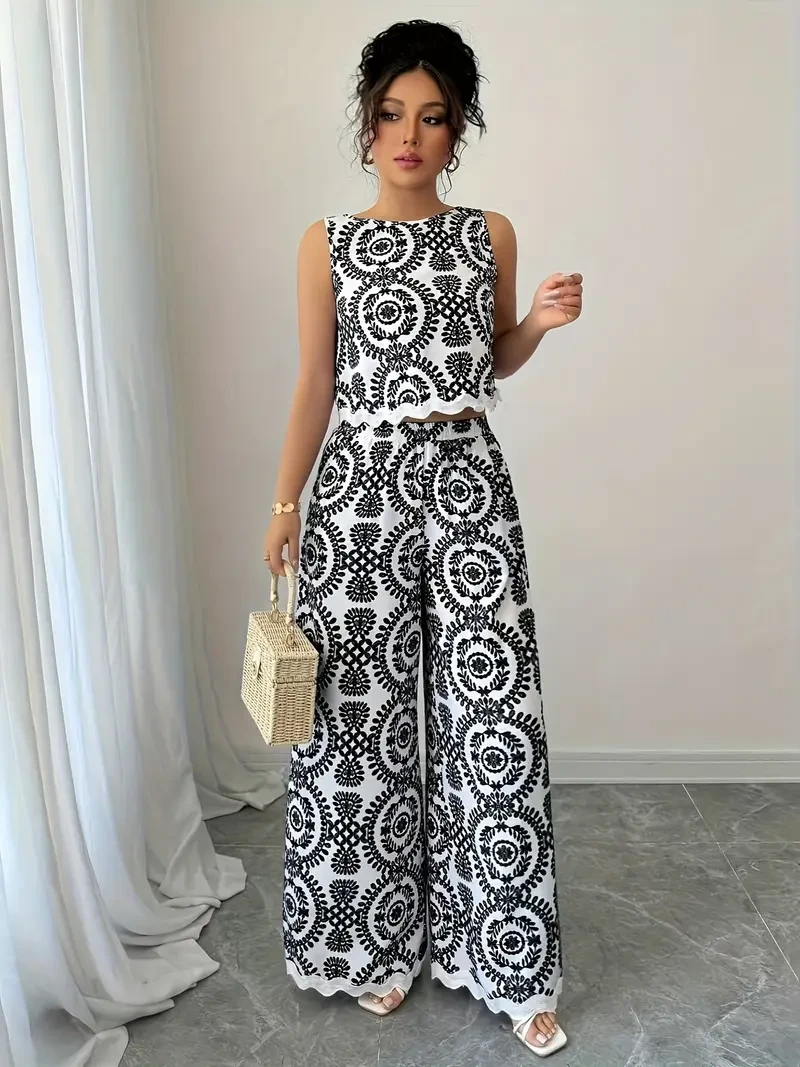 Womens Jumpsuits Short Sleeve V Neck Smocked Dressy Casual Wide Leg Pants Romper 2025 Summer One Piece Outfits