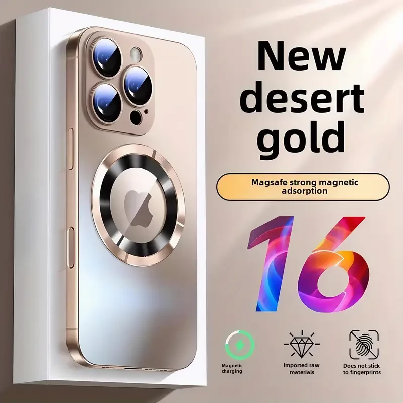 Phone Cover for Iphone 16, 15 Pro Max, 14 Plus, 13, 12, And 11, Featuring Shockproof Camera Glass Protection