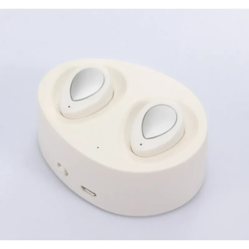 Binaural wireless bluetooth headset to ear running stereo bluetooth headset