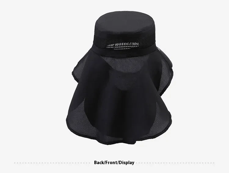 Hat Men's Sun-shade Fisherman Hat Big Brim Sun-proof Fishing Hat