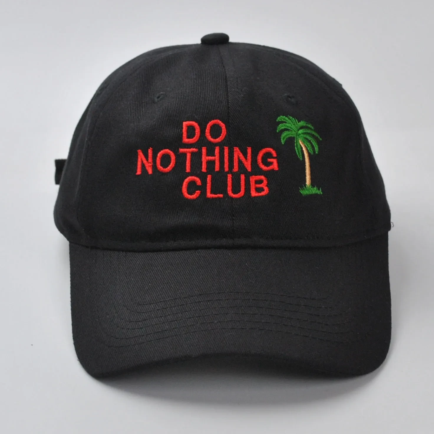 Palm Embroidery Baseball Cap Beach Vacation