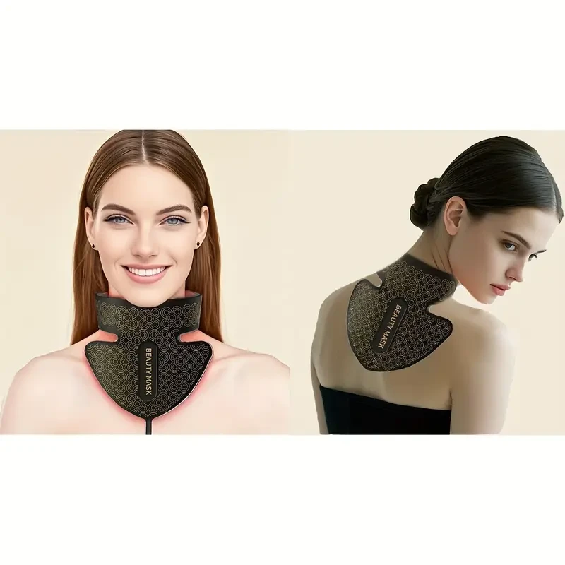 Smooth Glossy Finish, Antiaging Treatment | Stylish Neck Mask | Soft Silicone Mask