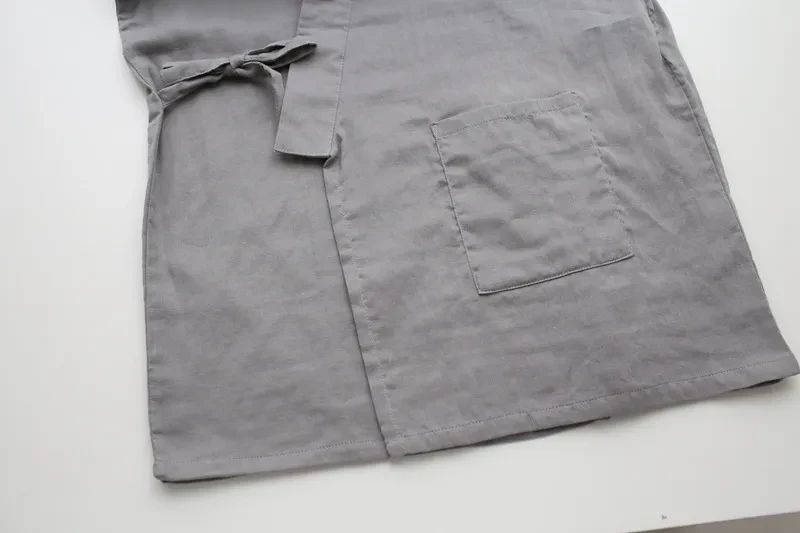 Men's kimono pajamas cotton double gauze loose pajamas