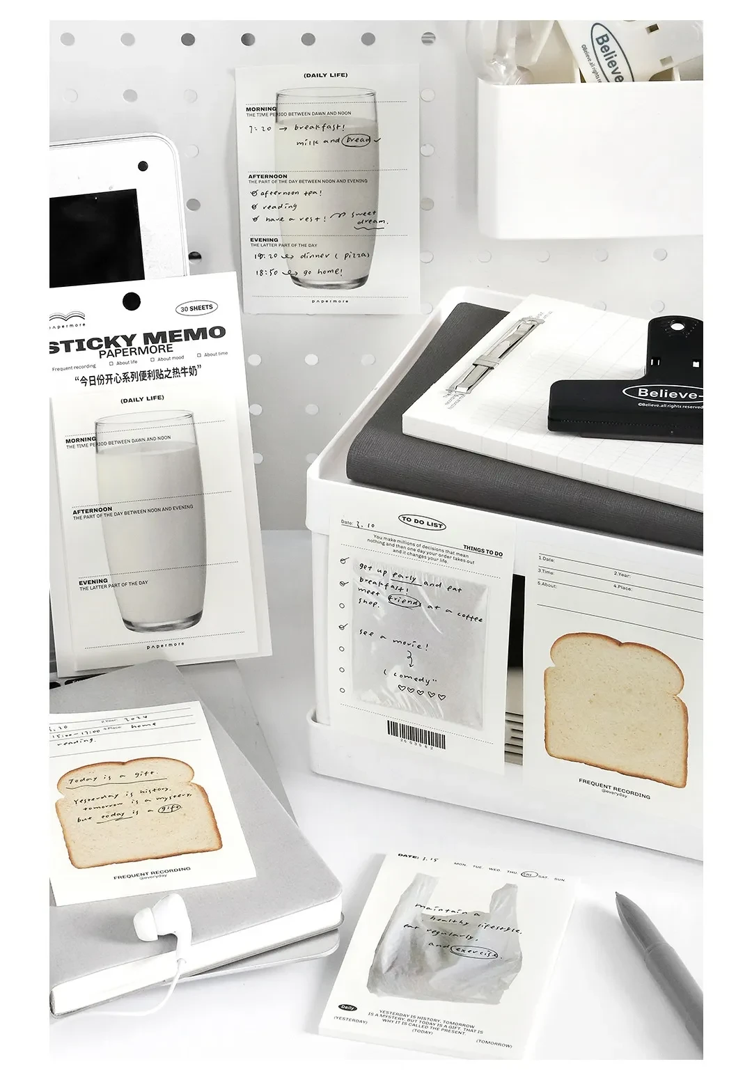 Today's Happy Series Message Sticky Notes