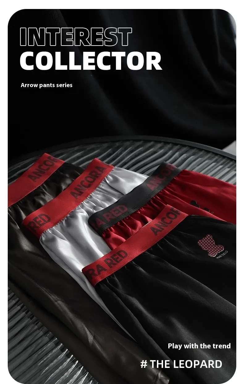 Solid Color Men's Boxers Boxer Briefs