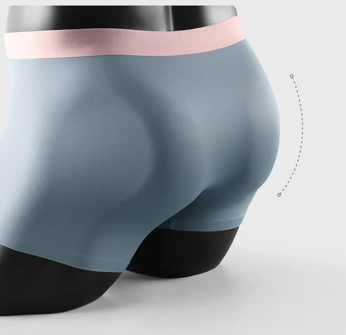 Underwear Ice Silk Boxer Seamless Thin Antibacterial Crotch Breathable Boxers