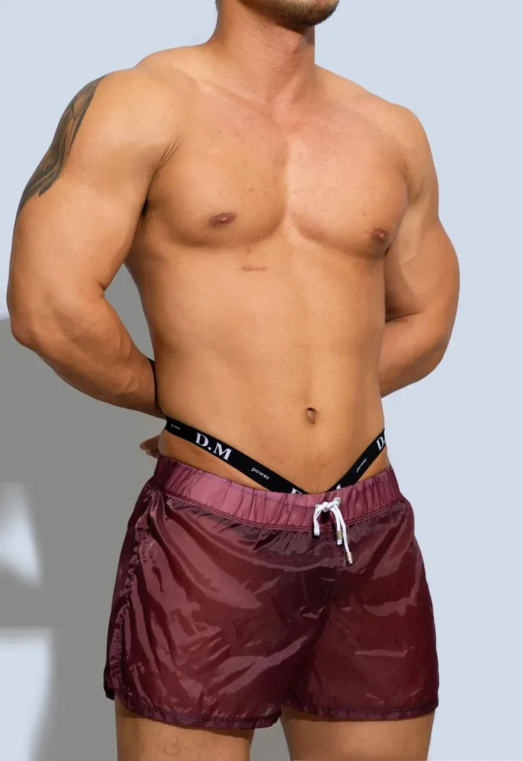 Men's Underwear Low Waist Sexy Thin Quick-drying Boxer Home Pants