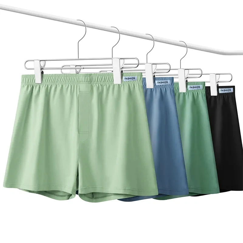 Men's Pajama Pants Boxer Large Trunks Loose Breathable Underwear