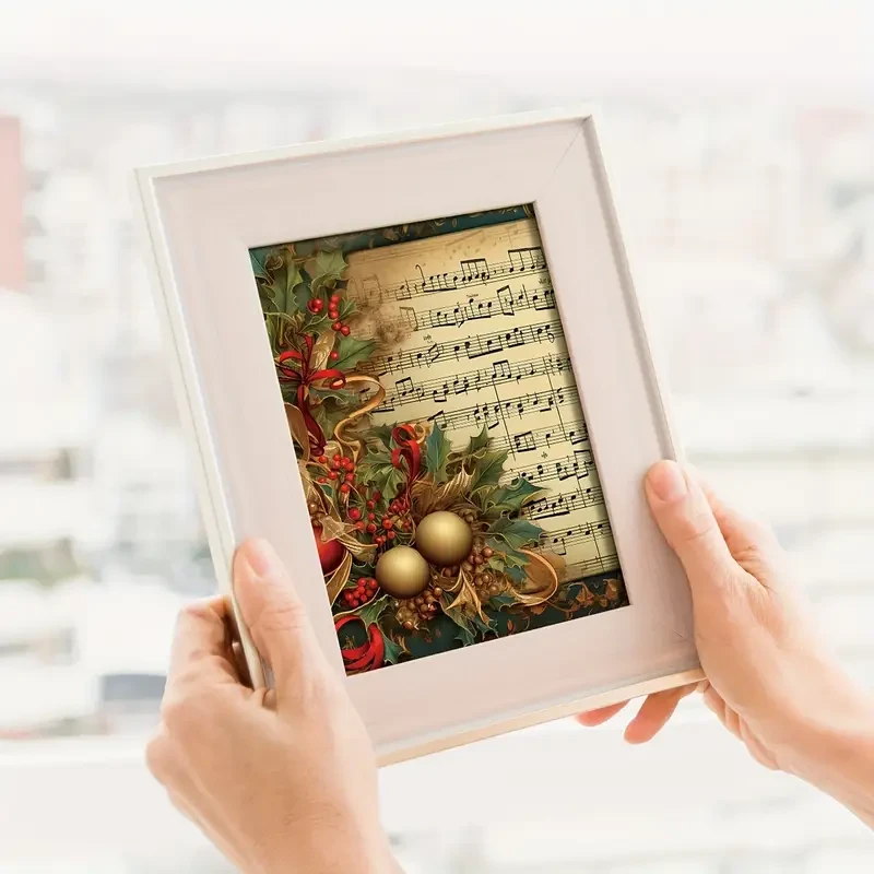 Vintage Christmas Cardstock