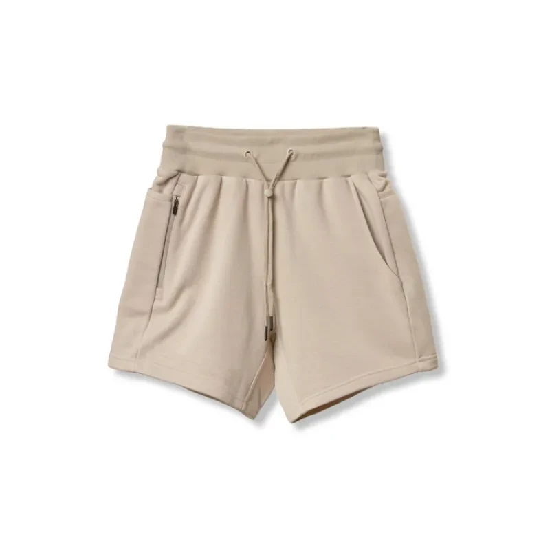 Summer Men's Multi-pocket Sports Shorts Khaki