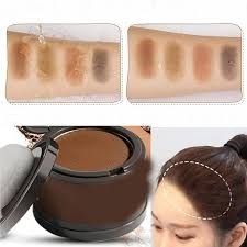 Naturally Modified Hairline Powder To Fill Bald Hair Bun
