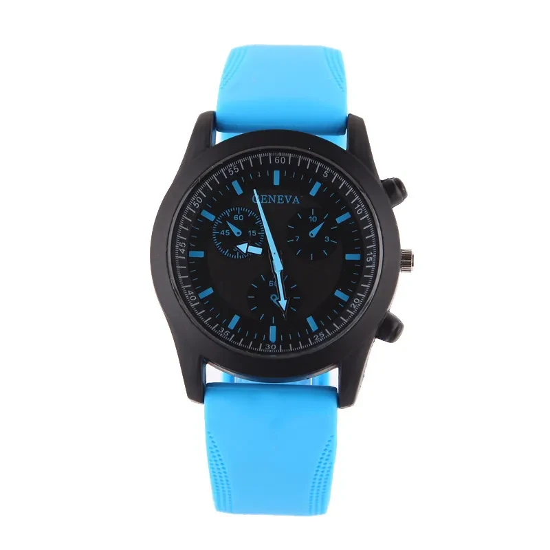 Fashion Jelly Silicone Strap Quartz Watch