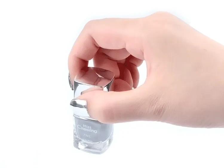 Mirror Silver Nail Polish Base Coat Manicure Nail Treament