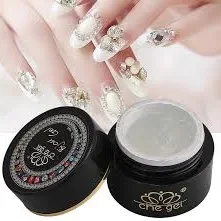Nail crystal extension glue