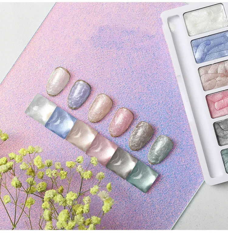 6Color Solid UV Solid Sequin Glue