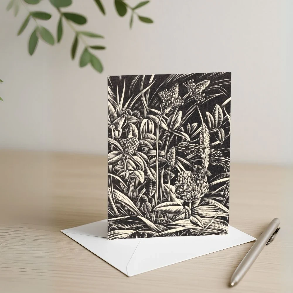 E. Mervyn Taylor - Card - Clover; 1946